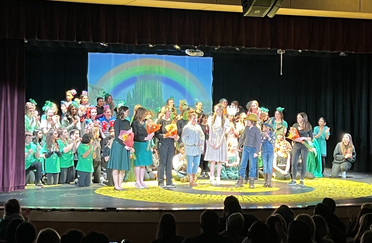 What an amazing opening night for BAM Theater last evening in front of a packed house! We are so proud of our students and directors! Follow the yellow brick road Saturday at 2:00 and 6:30 and Sunday at 2:00 to see both our casts!