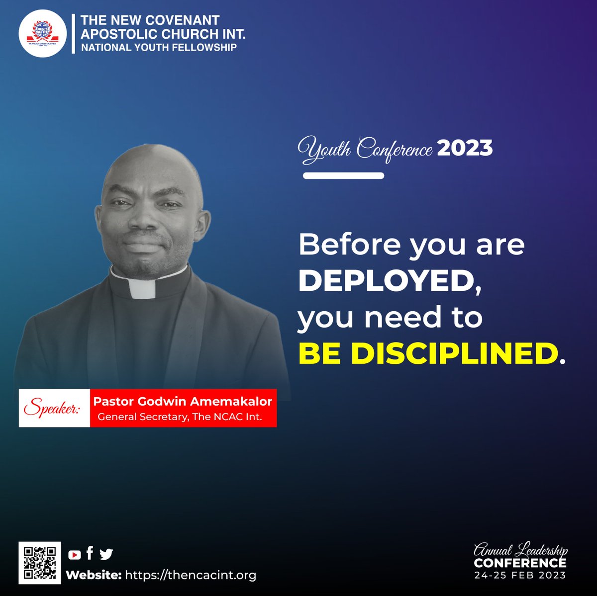 TheNCACI's tweet photo. YOUTH LEADERSHIP CONFERENCE NUGGETS

 ✍🏽📔
#YouthConference2023
#TheNCACInt https://t.co/zaRbYZs3PM
