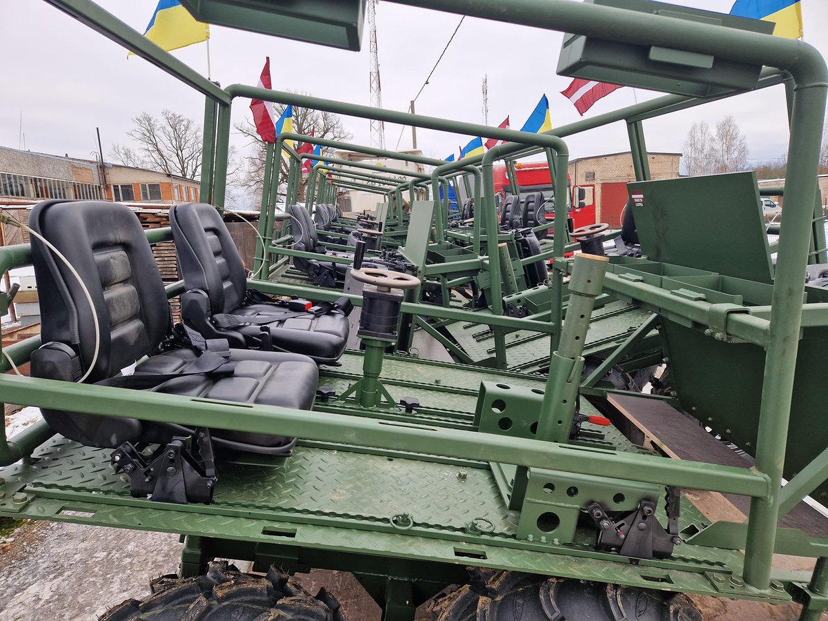 🇱🇻🤝🇺🇦найбільша на сьогодні  поставка до ЗСУ від латвійської LV-Teh