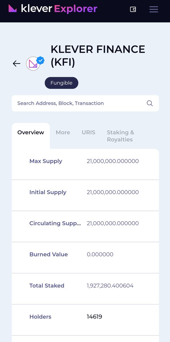 KSalavakumar's tweet photo. #KleverScan
💰EPOCH #955
💰Total Accounts 32,500🔥
💰Total Transactions 44,429,169💥
💰Total Staked $KLV 3,938,996,699
💰Total Staked $KFI 1,927,280
💰Total Burn #KLV 47,099,688🔥
👉https://t.co/HHWHH1qyYP👈
#KleverChain #Klever #KleverExplorer
#K5 #KleverWallet https://t.co/psL3zS6BSq