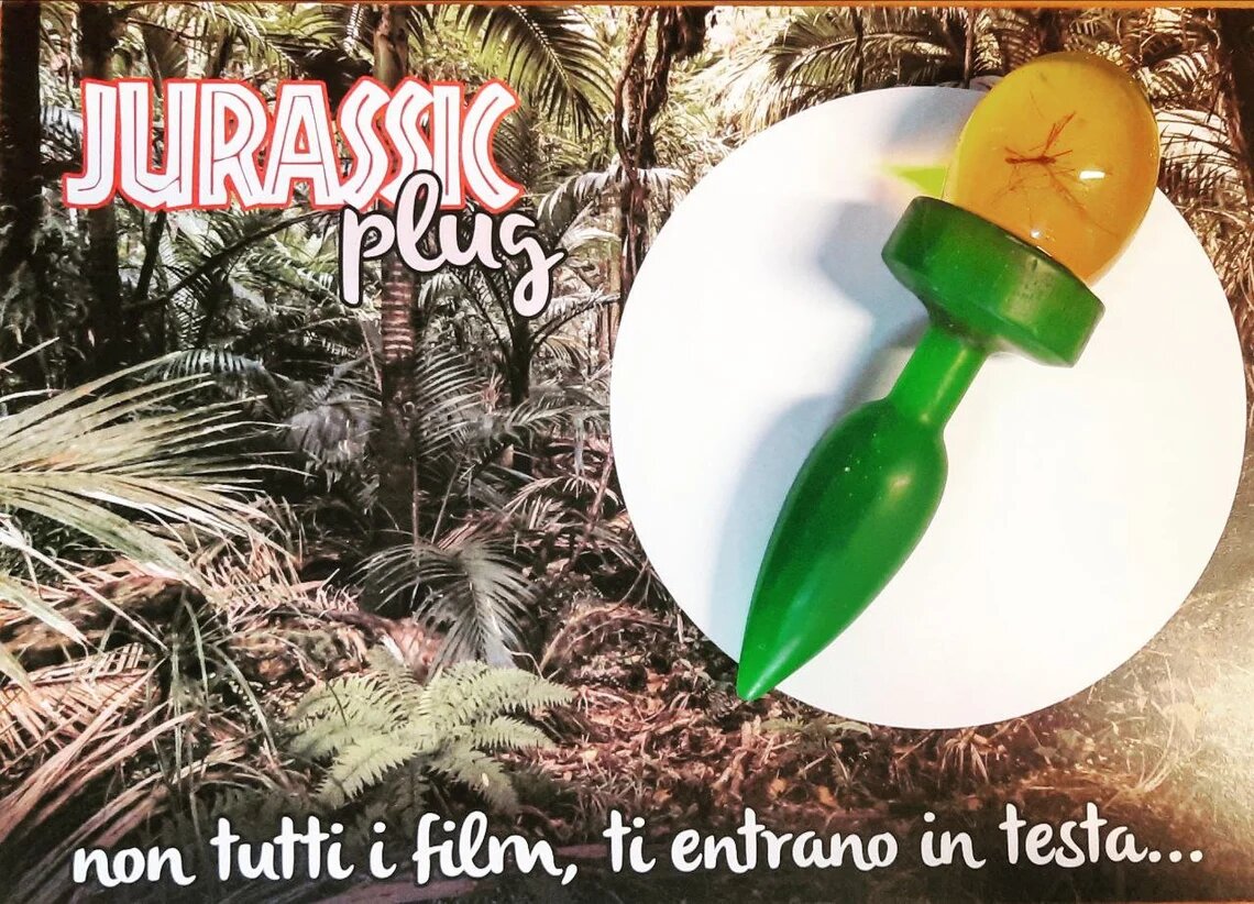 Le Jurassic Plug (en promo -10%) c'est original et éducatif: 70€ sur Etsy: cutt.ly/s8owqUr