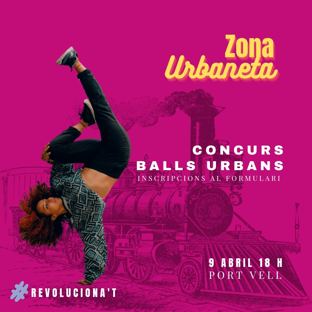 Revolucionat23's tweet image. 🔊 CONCURS DE BALLS URBANS 
per a joves majors de 16 anys

Organitzat per @aavvbarceloneta

🚂 Modalitats: hip hop o breakdance

🚂 Inscripcions obertes fins 20 de març (enllaç a la bio).

🚂 Bases legals enllaç a la bio. 

#AAVVBarceloneta #revolucionatbarceloneta #ballsurbans