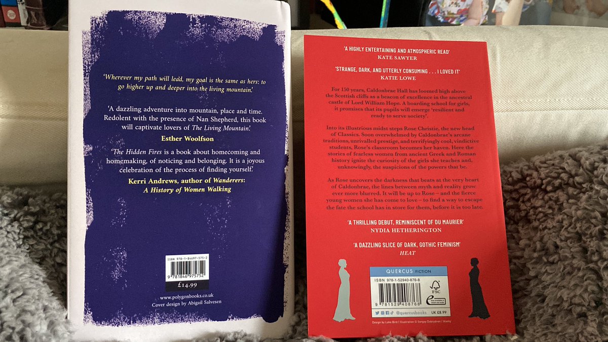 My parents gave me money for my birthday the other day, so I cld buy myself treats. Course I went to one of my fav places @PortyBooks & treated myself to 2 books! Love @MerrynGlover writing so no brainer to get her latest ‘The Hidden Fires’ & ‘Madam’ by @phoebewynne sounds brill!