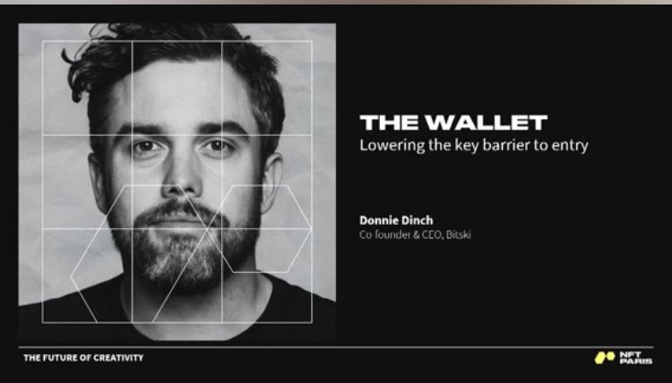 Sandrine___Ada's tweet photo. LET’S TALK ABOUT WALLET
#NFTParis #web3 #blockchain #metavers #events #womanindigital #womaninweb3 #mbadmb #transfonum https://t.co/zLDzZqGdHp