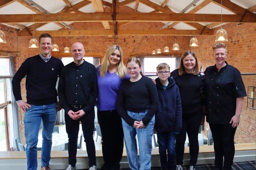 Extremely grateful to <a href="/MakeAWishUK/">Make-A-Wish UK</a>  <a href="/tillyramsay/">Matilda Ramsay</a>  and <a href="/PerkinsNotts/">Perkins Bar & Bistro</a>  for giving Abbie the best day ever. We can’t thank you enough. 🎗️  <a href="/e39oncology/">Ward E39, Nottingham Children’s Hospital🎗</a>  <a href="/PASICcharity/">PASIC - Cancer support for children & young people</a>  <a href="/YLvsCancer/">Young Lives vs Cancer</a> <a href="/BCRT/">Bone Cancer Research Trust</a>  #Nottingham  #ChildhoodCancer #charity #biscuits