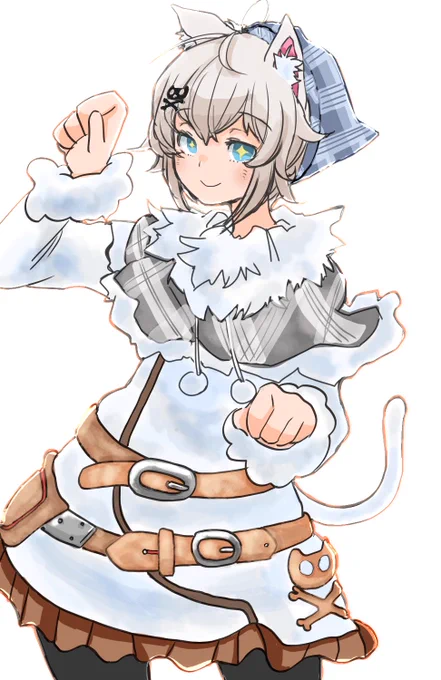 猫の日限定です!     #SiroArt #シロ猫の日 