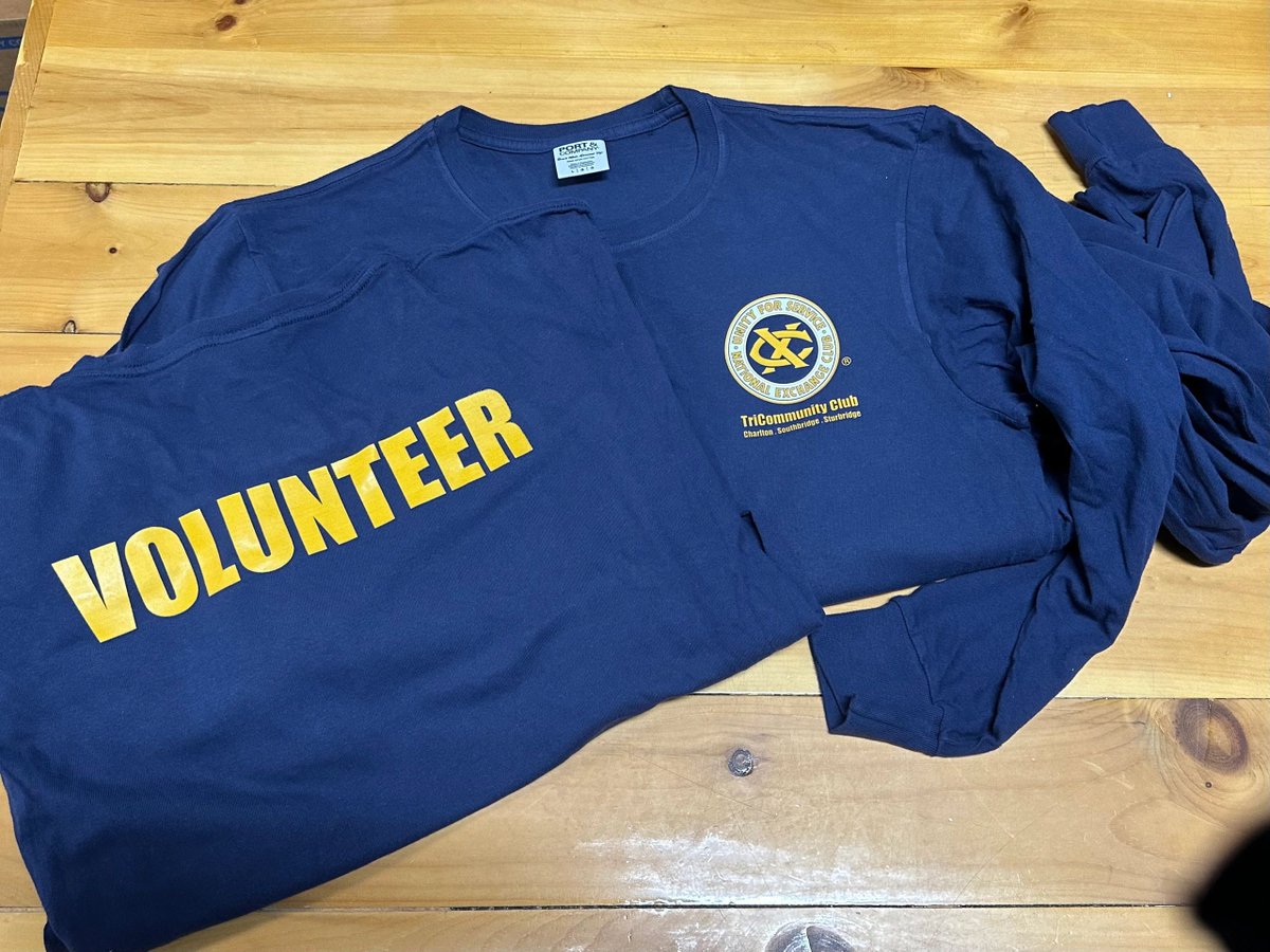 IAmTShirts1's tweet image. We're happy to support the TriCommunity Exchange Club! Here's some tees we printed up for their volunteers.

Check out their 12th annual Chowder-Fest tomorrow at the Sturbridge coast from 12:00-3:00!

#IAmTShirts #CustomApparel #TriCommunity #ChowderFest