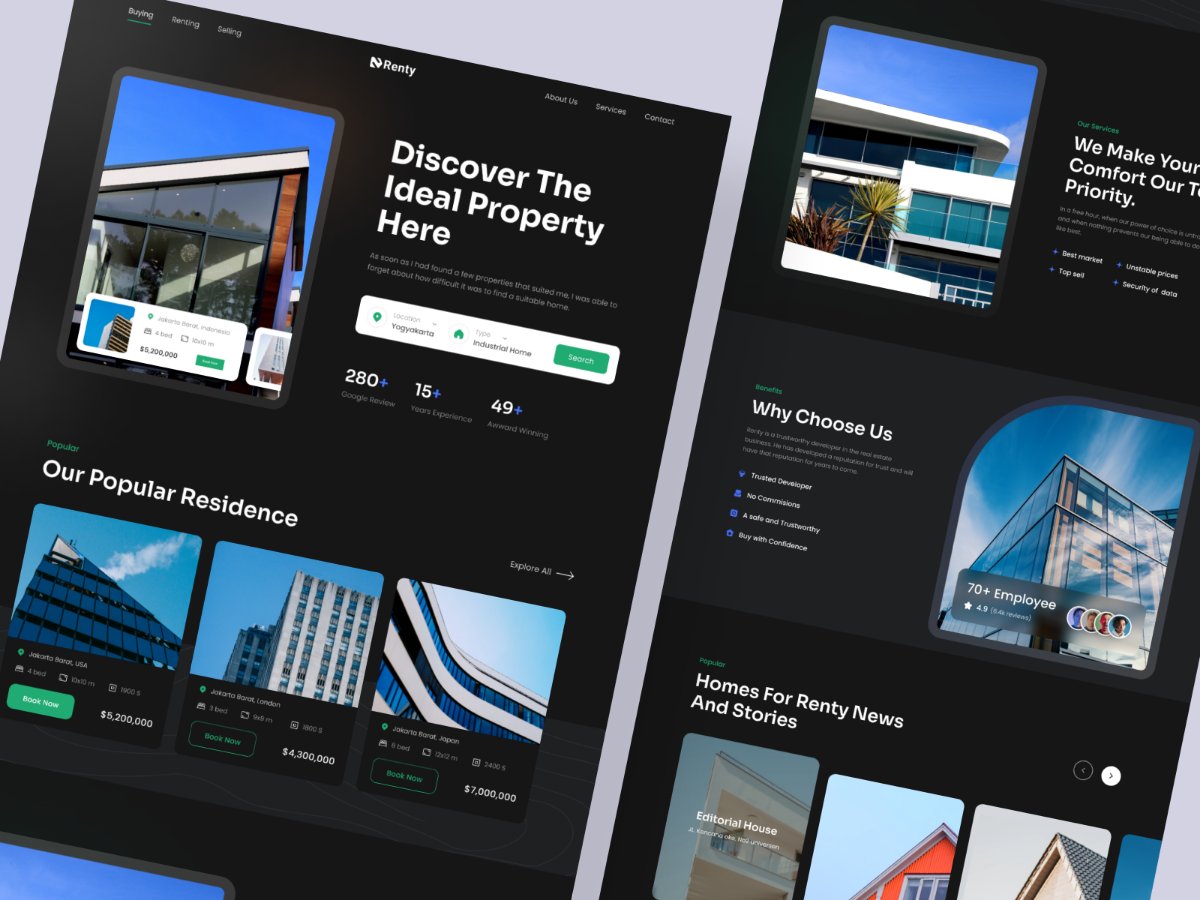 uihutofficial's tweet photo. 08 Day - UIHUT Daily Free Design
Made by https://t.co/3rvBAF9SUA
Download from: https://t.co/sFWoqZDcyJ
This is the Property Website la....
#webtemplate #uihut #ezytor #flowgiri #frebee #dailyuideisgn #freeui https://t.co/sVW1KbyUUg