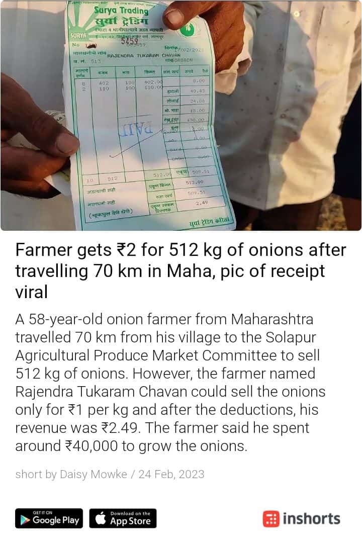 Dr_Furquan_'s tweet image. Seriously 😳? #farmers #agriculture #Reforms_needed #farmersmarket