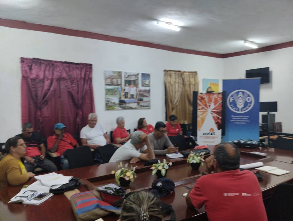 INIFAT6's tweet photo. En Taguasco, Yaguajay y en Sancti Spiritus del 21 al 23 de febrero se desarrollaron, con el acompañamiento del Proyecto #POSAS del Programa SAS Cuba, Talleres municipales para la elaboración de los planes de acción que implementarán la #LeySSAN en los municipios y la provincia. https://t.co/qlJWd0hgqZ