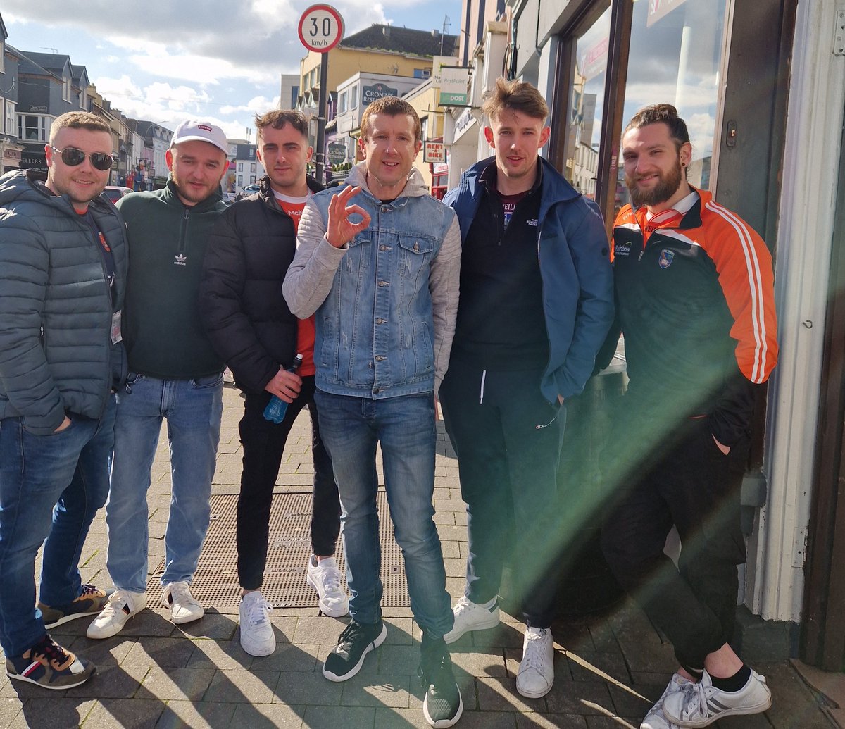 buff_egan's tweet photo. The men from Armagh have taken over Killarney now. Now so https://t.co/iboyPA39Om