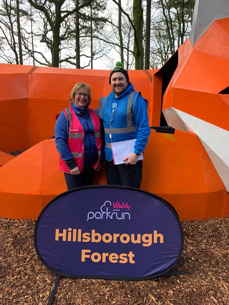 We had Joan “voluntouring” with us today as she makes her way around the <a href="/parkrunUK/">parkrun UK</a> of Northern Ireland! Thanks for helping out today and good luck with your trip around all the other parkruns in Northern Ireland! #loveparkrun 🧡