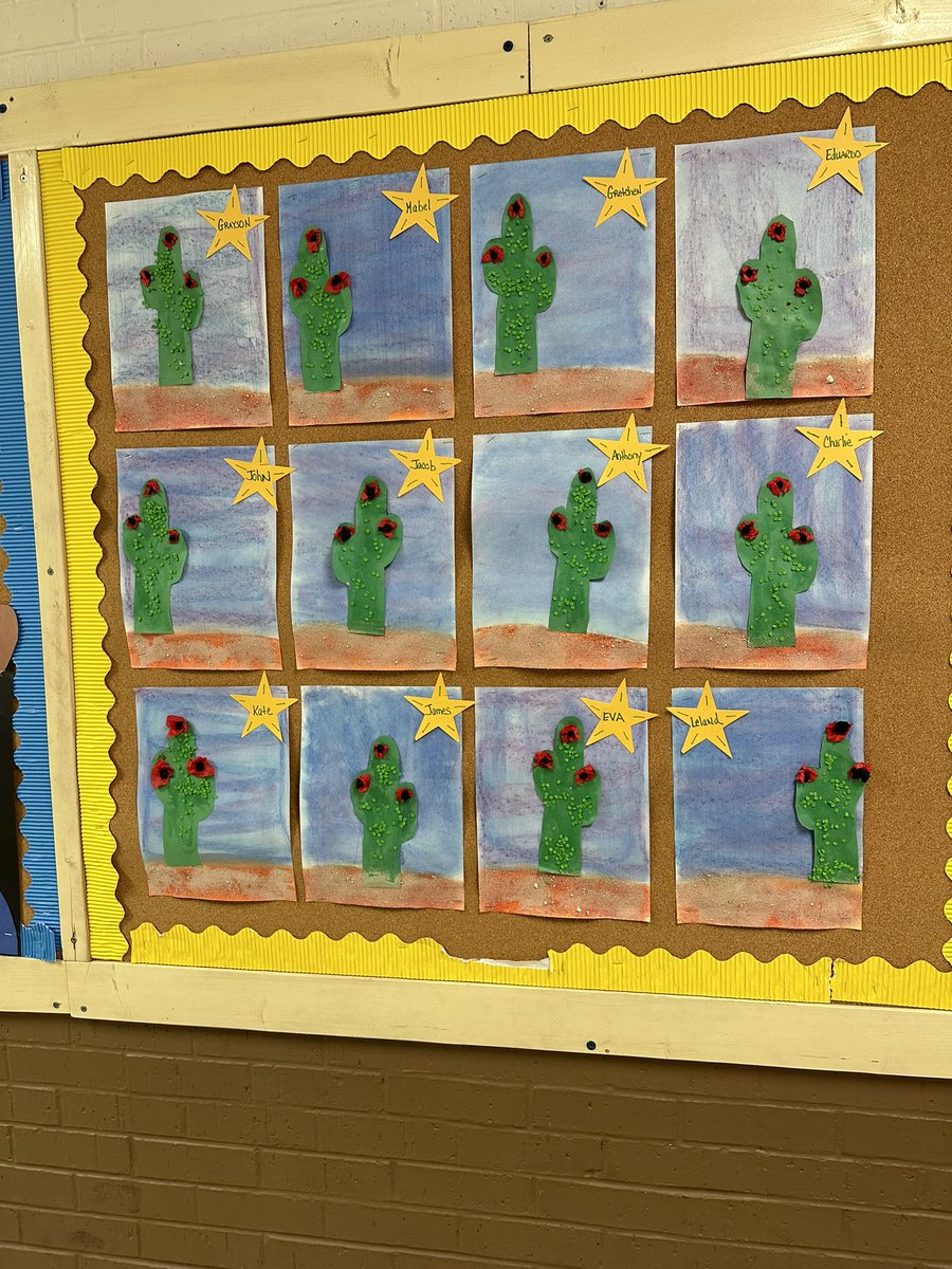 Gearing up for the Gecko Gala! Ms. Spada’s art classes have been busy capitalizing on our Western theme and having our students create beautiful artwork to decorate our school! Mark your calendar, 3/10/23!  <a href="/WaucondaGS118/">Wauconda G.S.</a> #d118life #wgs118life