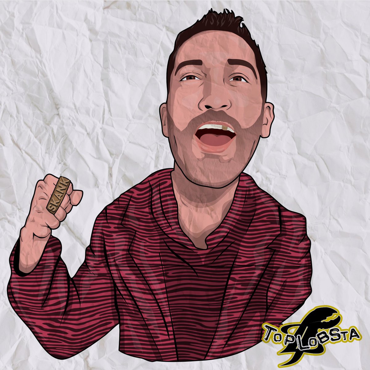 TopLobsta's tweet photo. Day 2:
@ComicDaveSmith as Rick James, BITCH!
#PortraitADay https://t.co/nOpmBVDdq0