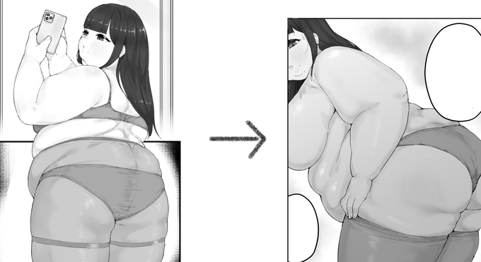 FANBOXに差分比較だけ追加しました!
(食色染々029同ページ内)
https://t.co/znFCdHw8zd 