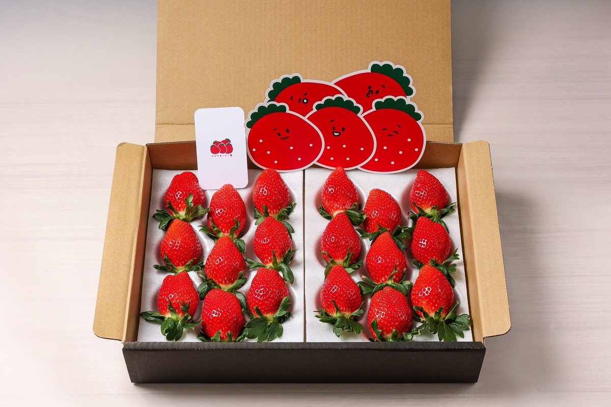 いちごは通販でも買えるそうです！

https://t.co/db1FqQVLpD https://t.co/uh3vtWDoTd