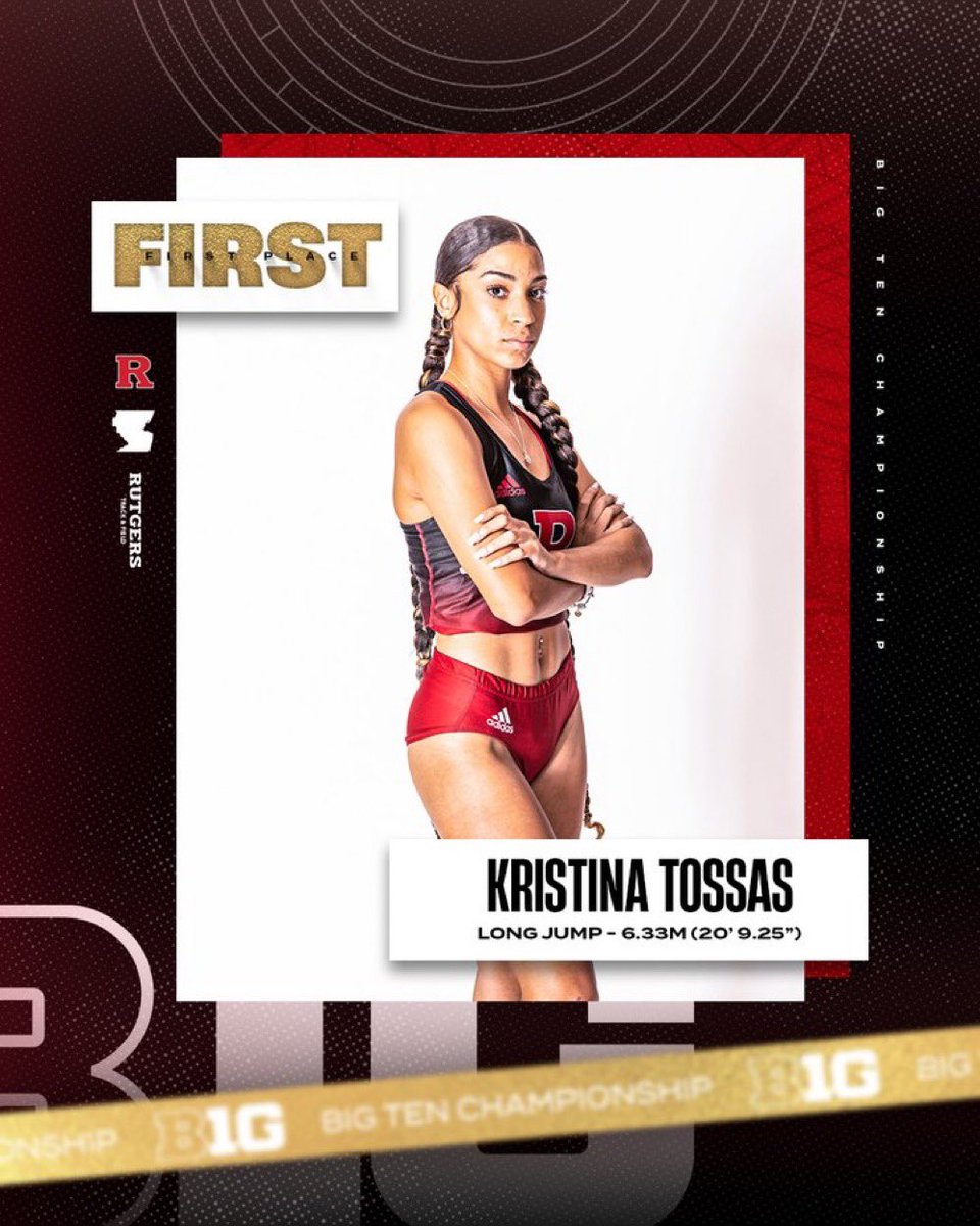 tucksh4's tweet photo. Golden 🥇 performance for 3 stellar student-athletes! @KristinaTossas, @SincereRobins15 and Chole Timberg! #JumpU in full effect for @RutgersTFXC Keep it going @CoachFarrell_RU @CoachCrawfordRU 💪🏾 @RUAthletics @RU_SKFL @R_Fund https://t.co/myd7SoGPqK