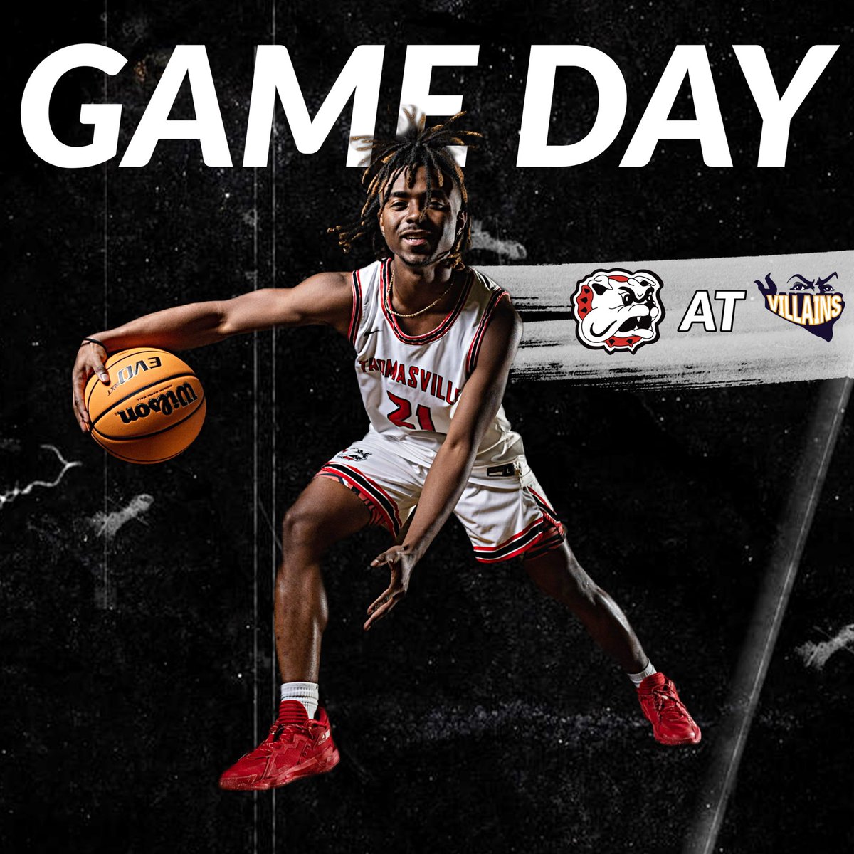 GAME DAY😎 
#bulldogbasketball🏀 <a href="/THSAthleticsNC/">Thomasville Bulldog Athletics</a> <a href="/thomasvillehigh/">THS Bulldogs</a> 

🆚 Bishop McGuinness HS
⏰ 2:30 PM
📍Bishop McGuinness HS
🏀 3rd Round of NCHSAA Playoffs