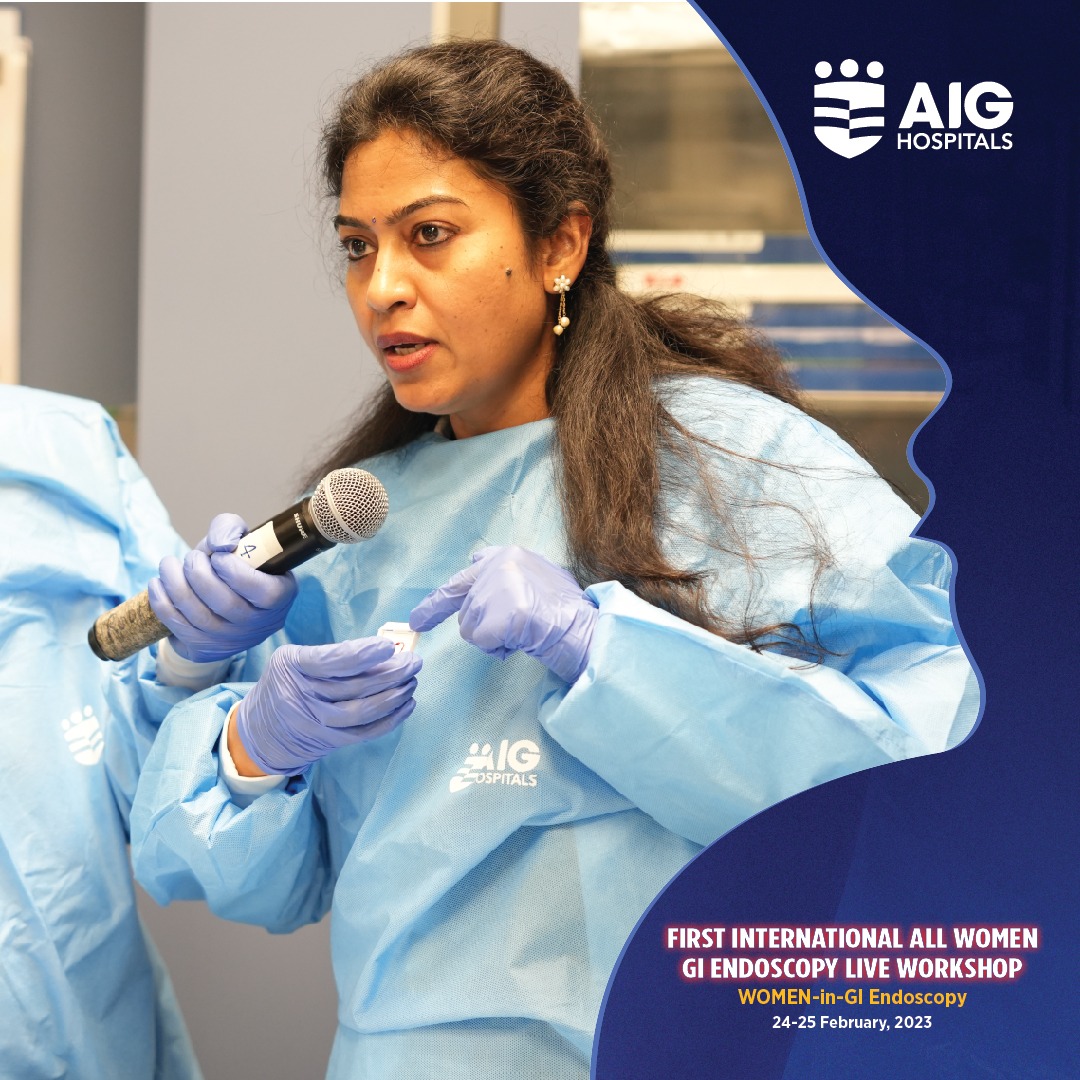 AIGHospitals's tweet image. Highlights from Day 2 of the First International All Women GI Endoscopy of India featuring didactic lectures on #EUS, #Enteroscopy , #ThirdSpace and #EndoBariatrics 
#WomenInGI #WomenInEndo #GIEndoscopy #AIGHospitals #Live