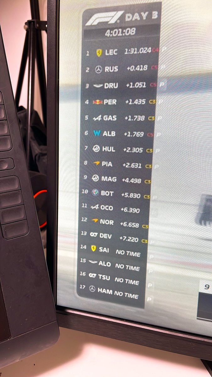 Hanchikimura's tweet image. F1テスト最終セッション
DAZNオグたん情報によると、コースマーシャルを出来る方法があるらしいので連絡してみようと思います。

何事も経験💪

#F1Test