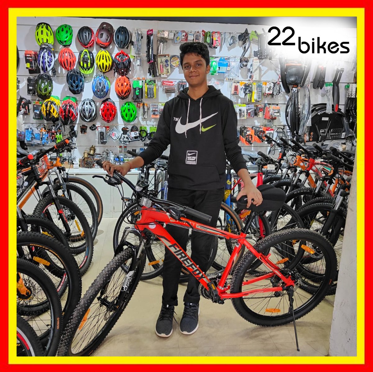22_bikes's tweet photo. Congrats champ for your all new Firefox Mountana 29er. A mountain bike that makes you go gaga over its value. It's designed for nothing but performance, inside out.
#22bikes #Firefox #Firefoxbike #Firefoxbikes #22cycle #22cycles #Mountana #Firefoxcycle #29er #29wheel #Mtb https://t.co/UUk3NQSCR4