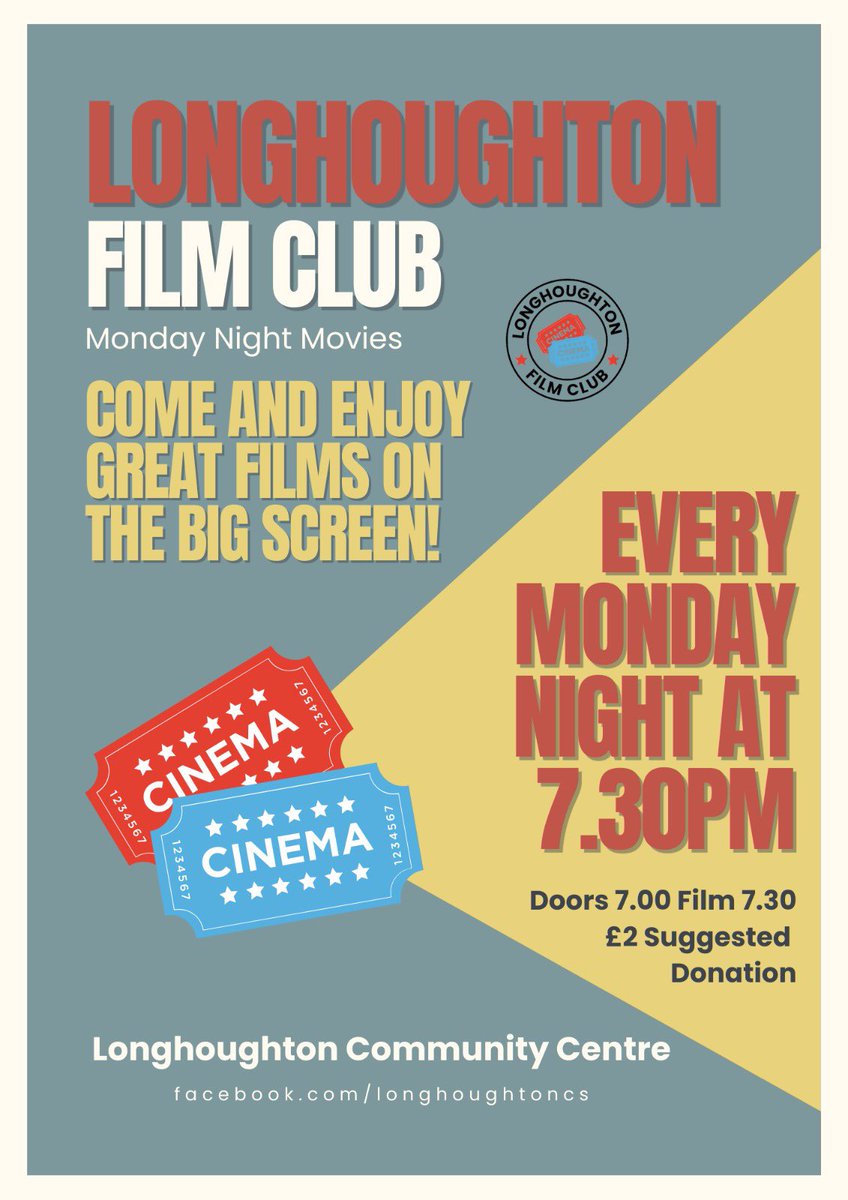 With weekly #films and also ‘pop up’ #movie nights … this #Alnwick area film club is becoming more popular than ever. Take that #Netflix! 😉 

Find out more on their Facebook group: facebook.com/groups/9108332…

<a href="/alnwickgazette/">Northumberland Gazette</a> <a href="/NlandTogether/">Northumberland Communities Together</a> <a href="/RNorthumberland/">Radio Northumberland</a> <a href="/tweetinalnwick/">Edwin</a>