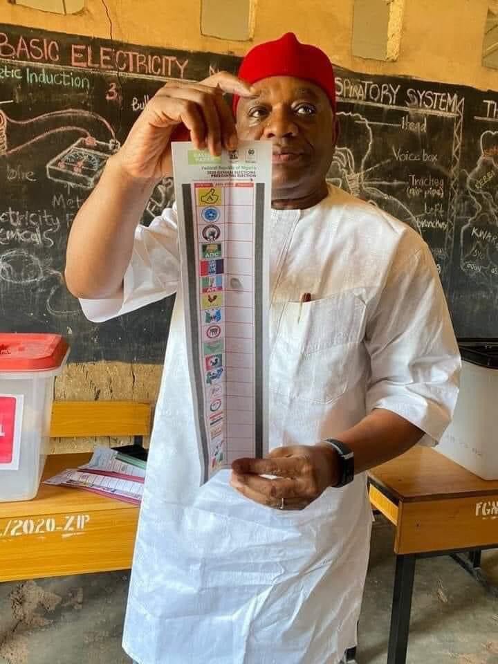 MaxPhlankMUFC's tweet photo. Orji Uzor Kalu 

Miracle no dey tire Jesus 

#InvalidVote

#NigeriaElections2023 https://t.co/lWZuAV2aHJ