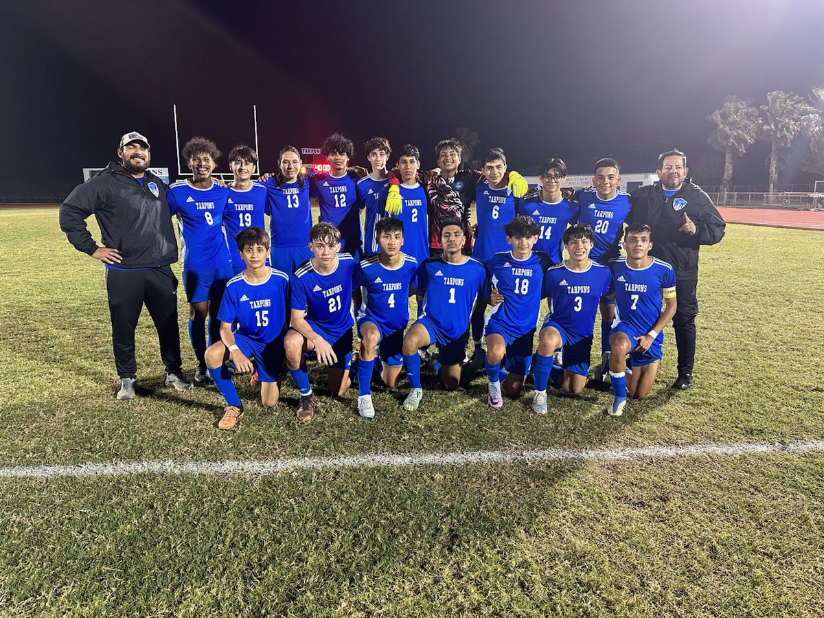 ⚽️PIHS Mighty Tarpons Soccer⚽️

Congratulations to Boys Varsity Soccer Team for playing a great game and defeated Harmony 1-0 rhis past Friday evening. Go Tarpons!