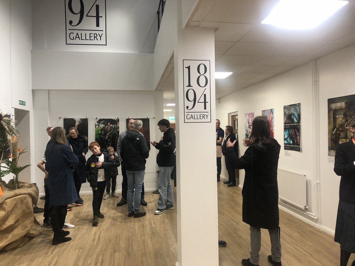 Thank you to all who came to the opening of our 1894 gallery last night! Great turnout and feedback received.  We look forward to the future and putting up even more exhibitions.<a href="/MyerscoughColl/">Myerscough College & University Centre</a> #artgallerydaily #art #photography