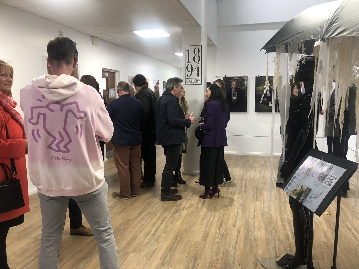 Myerscough_CD's tweet photo. Thank you to all who came to the opening of our 1894 gallery last night! Great turnout and feedback received.  We look forward to the future and putting up even more exhibitions.@MyerscoughColl #artgallerydaily #art #photography https://t.co/rKlQPZgRxH