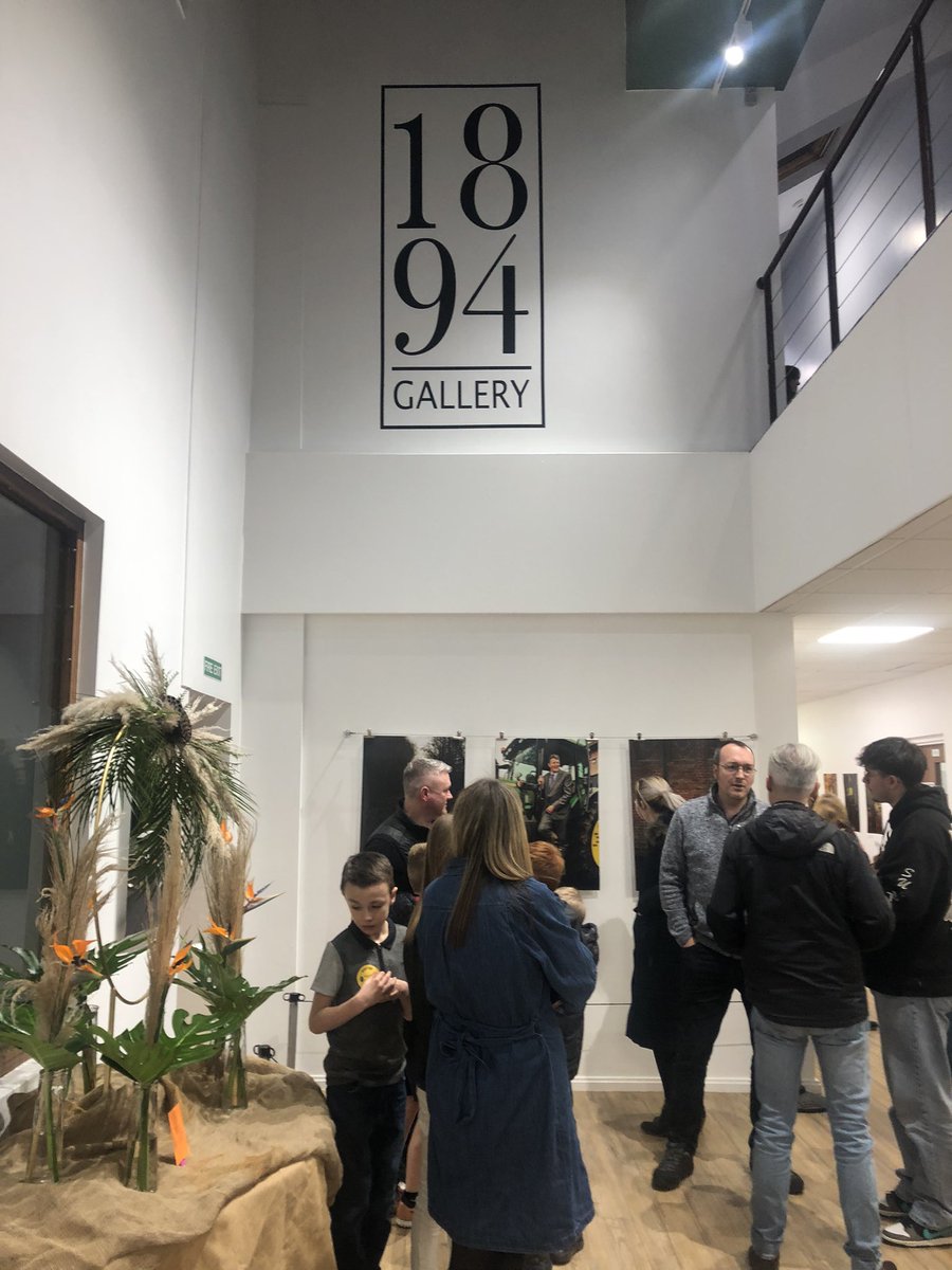 Myerscough_CD's tweet photo. Thank you to all who came to the opening of our 1894 gallery last night! Great turnout and feedback received.  We look forward to the future and putting up even more exhibitions.@MyerscoughColl #artgallerydaily #art #photography https://t.co/rKlQPZgRxH