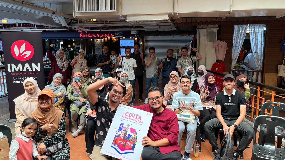 auzainal's tweet image. Alhamdulillah lancar! Kali pertama lead event di IMAN. 🤲🏻 #KLAB2023