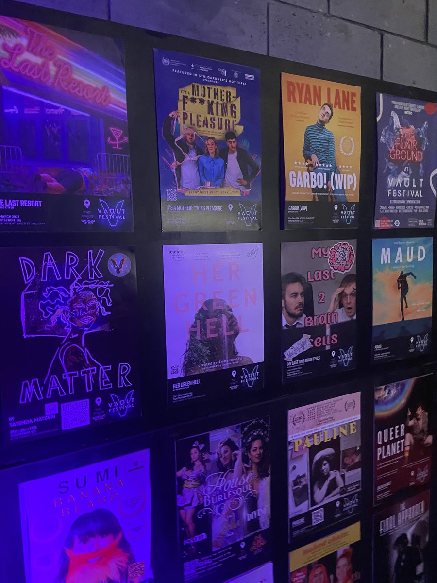 It’s today! First show of GARBO! ever! 

Vault Artist plenty of space for passes if you fancy a quick laugh before ur shows this evening!   

#VaultFestival