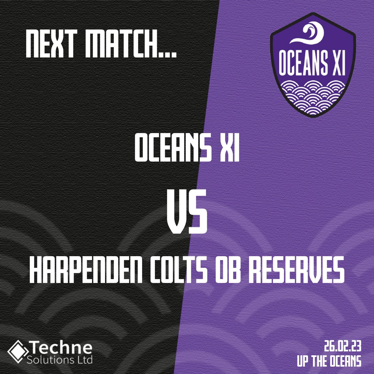 For the first time in a while, the O’s are back to League football in another home fixture🏠🟣 
#uptheoceans #hertsadsundayleague