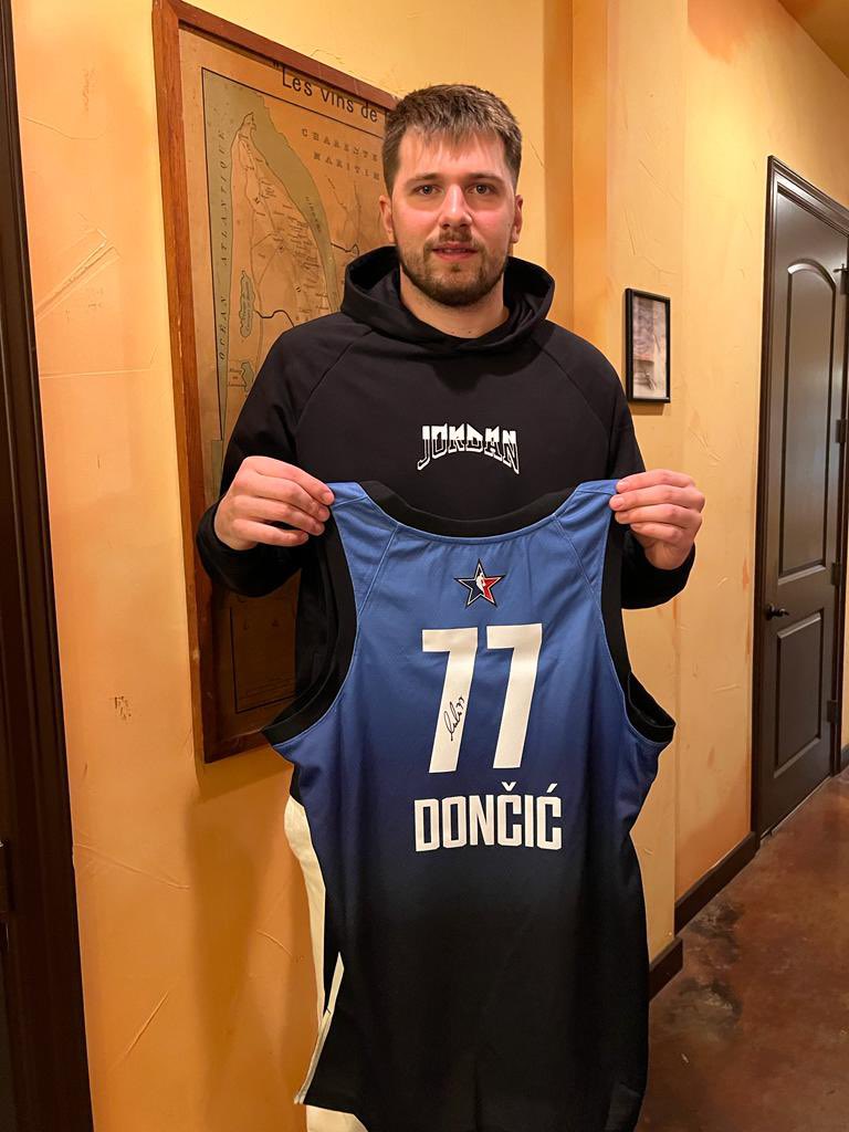 Luka Doncic generously extended his support when we contacted him about the earthquakes in Turkey. To provide sustainable education for affected children across 11 provinces, he is auctioning his signed ‘23 NBA All-Star Game Jersey on <a href="/SocratesDergi/">Socrates</a>. 

🔗 scrt.es/doncic