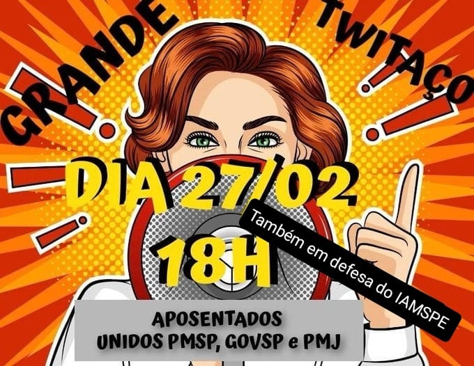 rodolfo_claudia's tweet photo. Aposentados e pensionistas no estado de São Paulo lembrem-se nossa luta não acabou,cessou o confisco no entanto,o governo ainda nos deve o que foi confiscado.Bora participar dos tuitaço e lembrar o governador do nosso dinheiro.
#SalvemAposentados 
#LulaUmBrasilParaTodos https://t.co/nQRBqoBz38