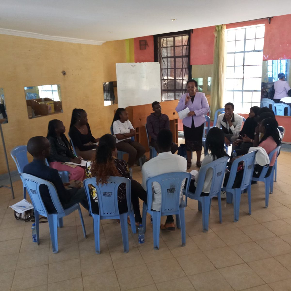 siasaplace's tweet photo. Mobilization, networking and advocacy, @voice4ed in partnership with Siasa Place. SDG club Members Mount Kenya University🫱🏾‍🫲🏾 https://t.co/dQgW43sHnC