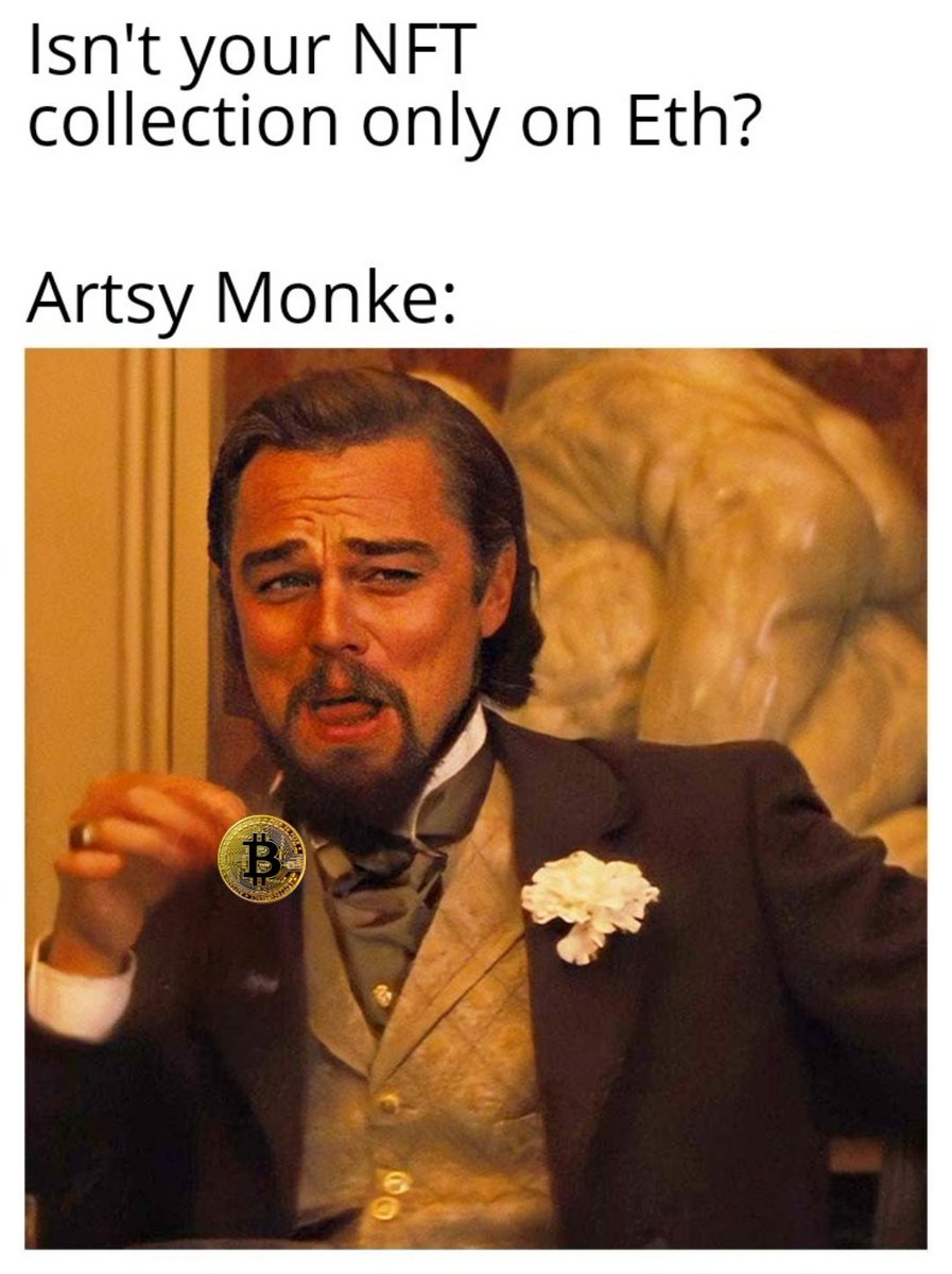 Today 1pm est. <a href="/artsymonke/">Artsy Monke™</a> #Bitcoin