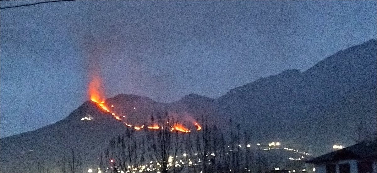 "Dear <a href="/dcpulwama/">Deputy Commissioner Pulwama</a> ,the wildfires on Wasturwan Mountain have been raging for days now and it's causing irreparable damage to our forests. We urge the forest department to take immediate action to contain the blaze and prevent further destruction. 
<a href="/BaseerUlHaqIAS/">Baseer Ul Haq Choudhary</a> 

#wildfire