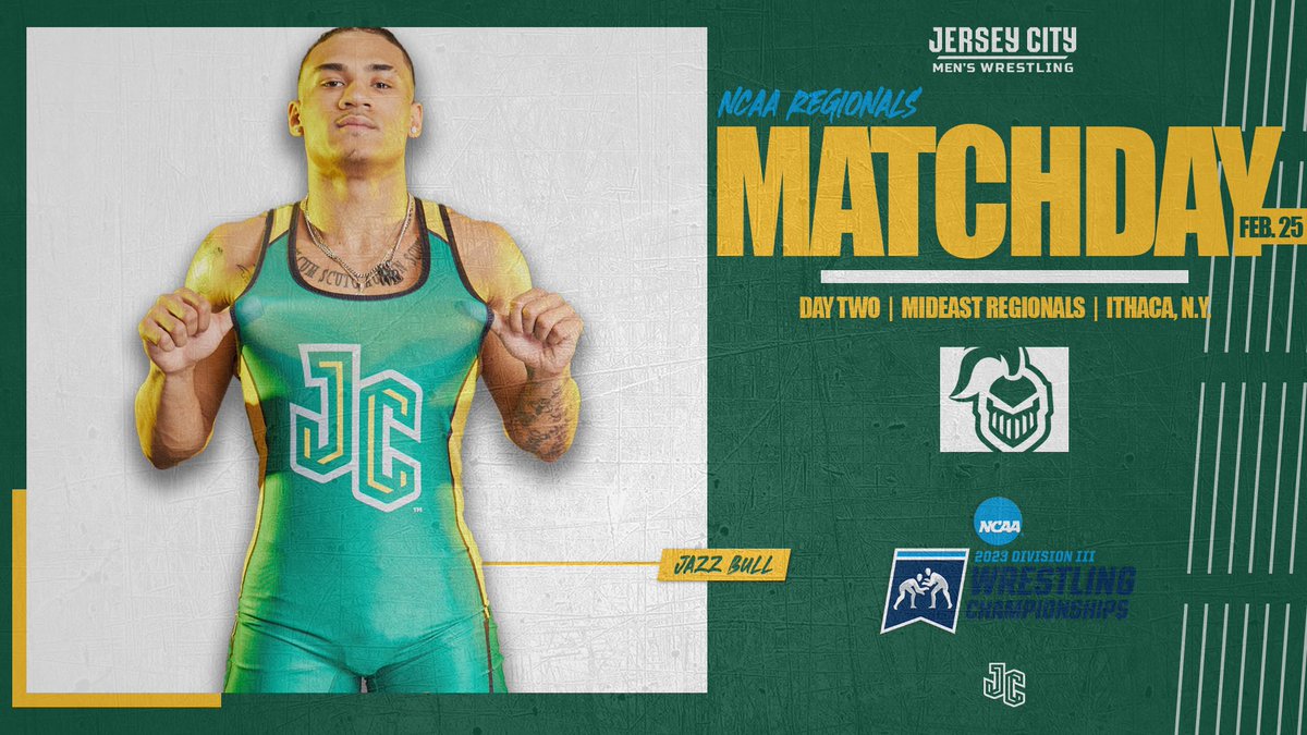 NJCUGothicKnights (@njcuathletics) on Twitter photo MATCHDAY | It's day βοΈ of the <a href="/NCAADIII/">NCAA Division III</a> Mideast Regionals and <a href="/NJCU_MWR/">NJCU Men's Wrestling</a> has 2οΈβ£ grapplers still competing for spots at Nationals!
π Regionals
π 1οΈβ£1οΈβ£ a.m.
π Ithaca, N.Y.
πΊ/π NJCUGothicKnights.com/coverage
#GothicKnights | #JerseyCitysTeam | #d3wrestle MATCHDAY | It's day βοΈ of the <a href="/NCAADIII/">NCAA Division III</a> Mideast Regionals and <a href="/NJCU_MWR/">NJCU Men's Wrestling</a> has 2οΈβ£ grapplers still competing for spots at Nationals!
π Regionals
π 1οΈβ£1οΈβ£ a.m.
π Ithaca, N.Y.
πΊ/π NJCUGothicKnights.com/coverage
#GothicKnights | #JerseyCitysTeam | #d3wrestle