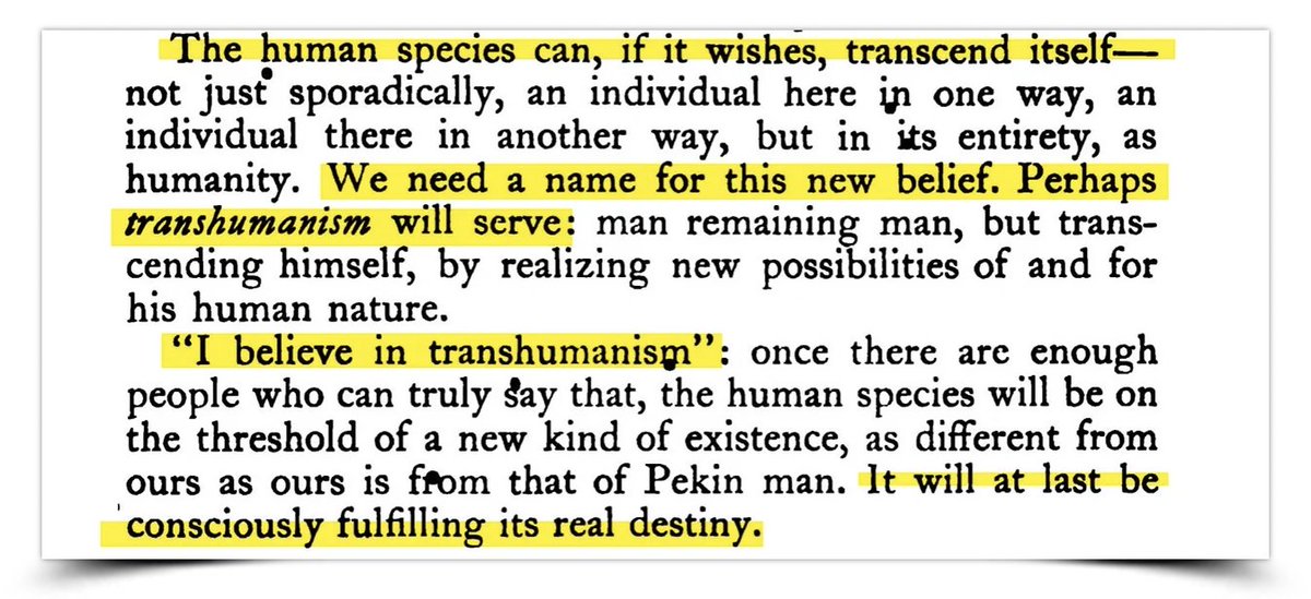 worldviewreport's tweet photo. Transhumanism is Eugenics As Described by Julian Huxley  (Part 4)

https://t.co/SvoiZlpU6D

#worldviewradio #brannonhowse #transhumanism #eugenics #JulianHuxley https://t.co/TBf4sEqM7q
