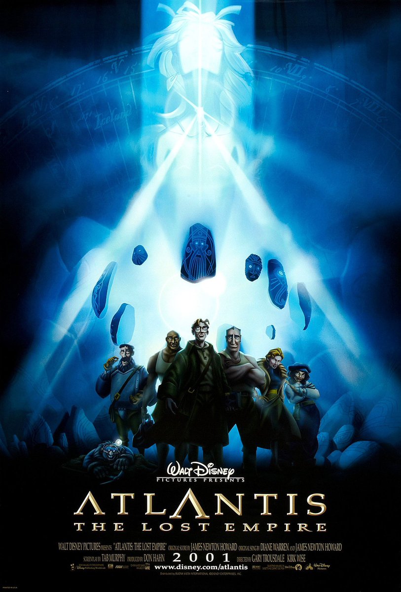 CreedIlona's tweet photo. || please, if you have never seen the movie: atlantis the lost empire, give it a shot.

It’s a hidden gem that’s funny, beautiful and has amazing music.

#neverforgetatlantisthelostempire https://t.co/r5J6wTMhxM