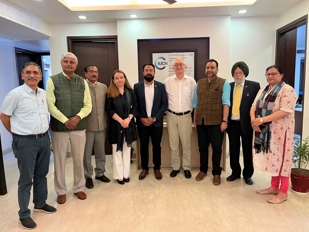 drarvindkumar1's tweet photo. "We have to chart out a proper annual road map and adopt an #integratedapproach for #ecosystemconservation and #restoration. This is a great opportunity for us to identify possibilities of engagement with #IUCN. A platform like IUCN can bring...read more
 https://t.co/8xffIeKwPp https://t.co/V95QWnvsCF