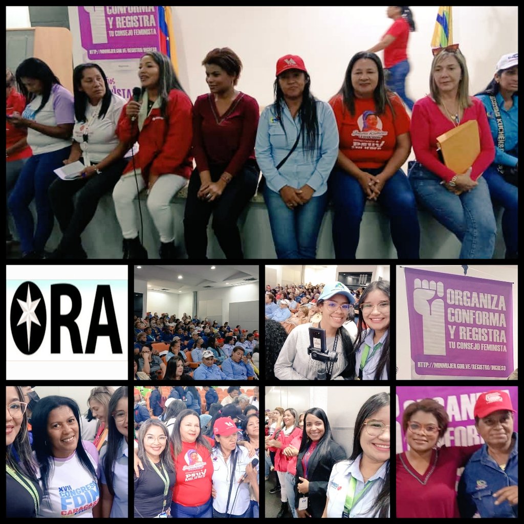 Gran Encuentro con la Clase Trabajadora, ORA presente en la conformación de los Consejos Feministas Sectoriales en las Empresas del Estado Bolívar rumbo al #8M2023
<a href="/NicolasMaduro/">Nicolás Maduro</a> 
<a href="/delcyrodriguezv/">Delcy Rodríguez</a> 
<a href="/dcabellor/">Diosdado Cabello R</a>
<a href="/d_guzmanl/">Diva Guzmán</a> 
<a href="/nikolaicalderon/">YURI NIKOLAI CALDERON CARRION</a>
#26Feb
#SancionesCriminales 
#FreeAlexSaab