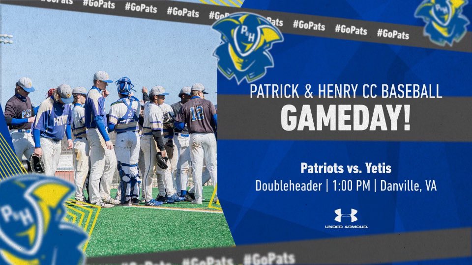 PHCC_Baseball's tweet photo. Home opener and Region X competition coming to the @GoOtterbots stadium for a 1:00pm 1st pitch. Follow on our Facebook Live @ConnorAkeman with the call today! @PHCCAthletics @CCCYeti_BSBL #Phamily #Burntheboat https://t.co/lYHxJfK0CN