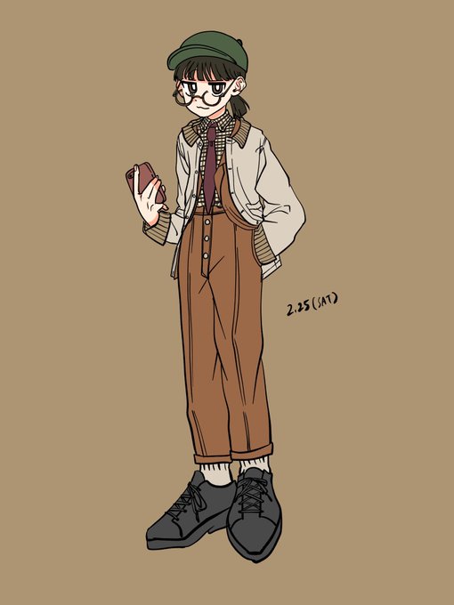 たまには等身絵で描こうかなと今日はちゃんと病院に行ってお薬貰ったのに傘なくしちゃって悲しいてか今日激寒くなかった?死ぬかと思いました 