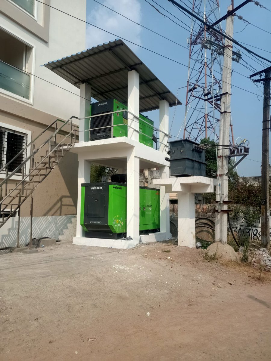 srinivasagenset's tweet photo. Recent Supply of 40kVA & 125kVA #Kirloskar #iGreen #Diesel #Generator Set at #Chintalapudi #WestGodavari #District #AndhraPradesh
For more details visit us https://t.co/5NeryDhF5r or call us 9581633000
#AndhraPradesh #Telangana #Hyderabad #Secundrabad #vijayawada #eluru #Bar https://t.co/6YgbkBA8MB