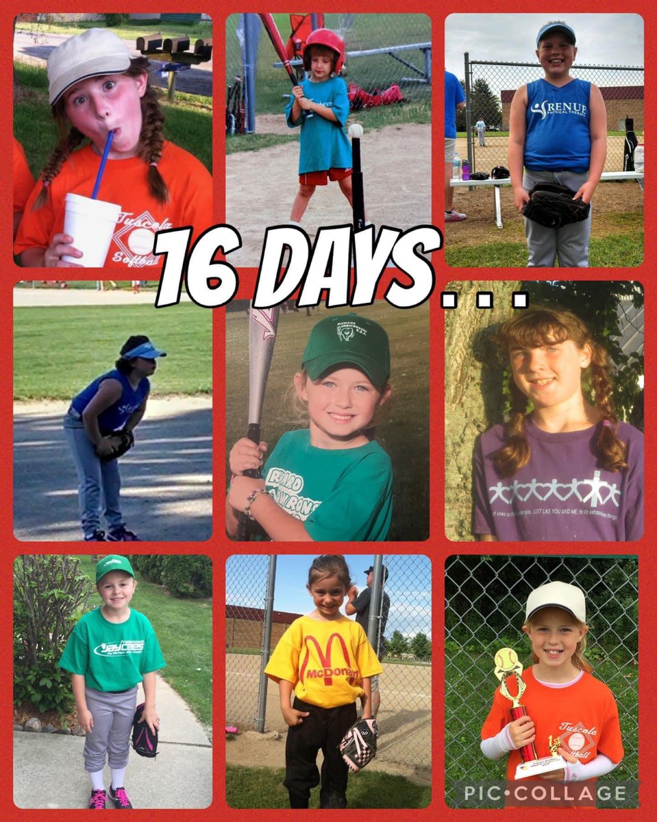 1️⃣6️⃣ days!! 

🦅🥎