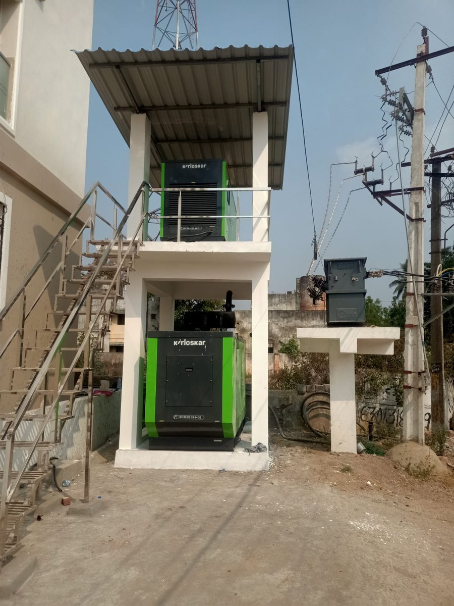 srinivasagenset's tweet photo. Recent Supply of 40kVA & 125kVA #Kirloskar #iGreen #Diesel #Generator Set at #Chintalapudi #WestGodavari #District #AndhraPradesh
For more details visit us https://t.co/5NeryDhF5r or call us 9581633000
#AndhraPradesh #Telangana #Hyderabad #Secundrabad #vijayawada #eluru #Bar https://t.co/6YgbkBA8MB