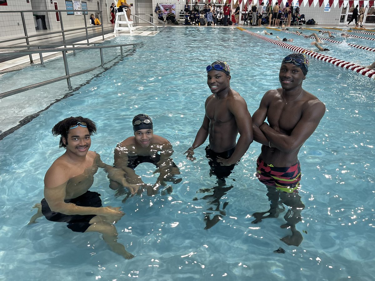 Men’s 200 Medley Relay team